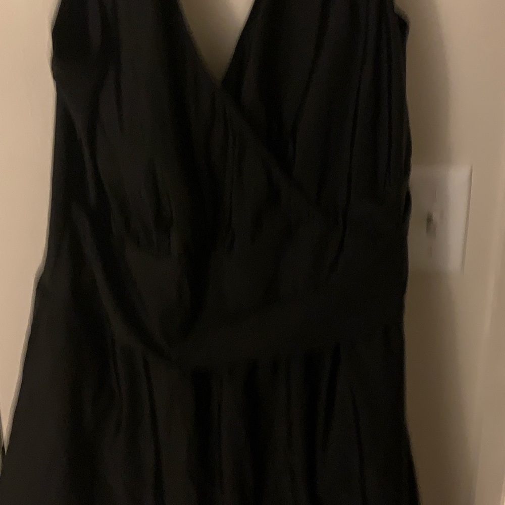 Roaman’s Black Dress Bathing Suit Women’s Size 26W - Picture 2 of 6